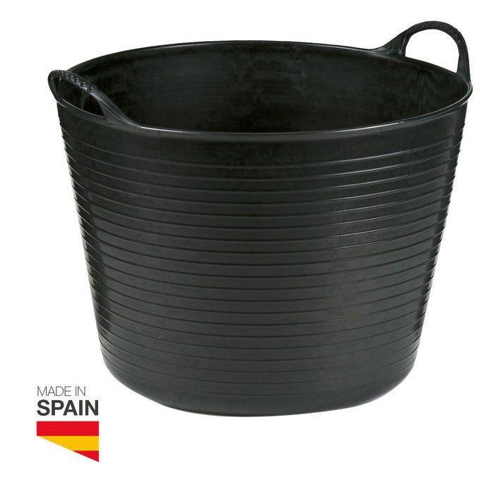 Sp Berner Capazo de polipropileno negro 38 l