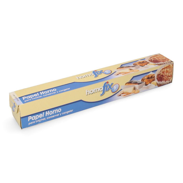 Hornofix Papel de Horno Fix Vegetal 5 m Cocina Alimentos Hornofix Papel de Horno Fix Vegetal 5 m Cocina Alimentos