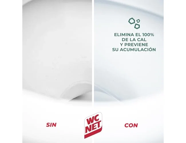Wc Net Gel Energy Limpiador de inodoros desincrustante 800 ml