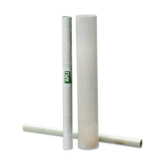 Apli Forro para libros reposicionable 0,5 x 3 m transparente