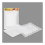 Best Products Bandeja Rectangular con Blonda Color Blanco 22 x 28 cm 2 Unidades