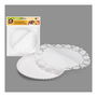 Best Products Bandeja Redonda con Blonda Ø21cm Blanca 3 uds Redpmda