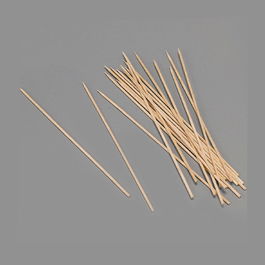 Best Products Spanish Pinchos de Madera Higiénicos 200 x 2 mm, Blister 100 uds