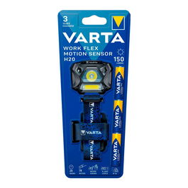 Varta Work Flex Motion Sensor H20 Linterna LED COB 150 Lm IP54 Rango 78m