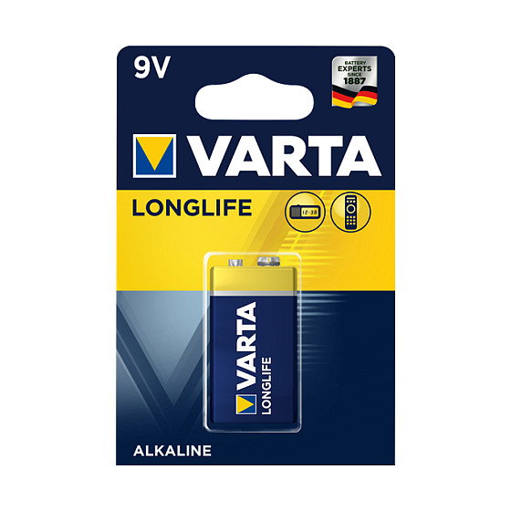 Varta Longlife Extra 9V Block 6LR61