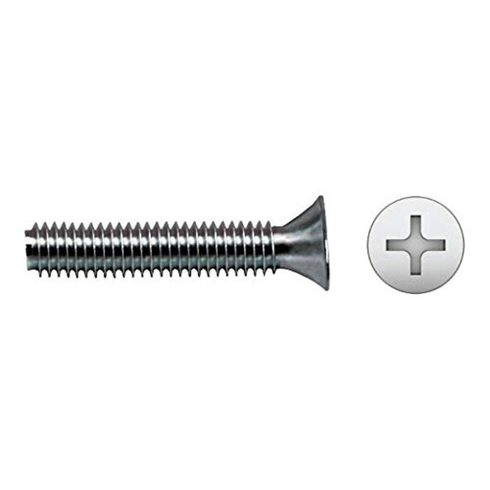 Celo Tornillo Métrico Avellanado Phillips DIN 965 5x10mm Zincado (500 unidades) extra_attributes.Unidades: 500 Celo Tornillo Métrico Avellanado Phillips DIN 965 5x10mm Zincado (500 unidades) extra_attributes.Unidades: 500