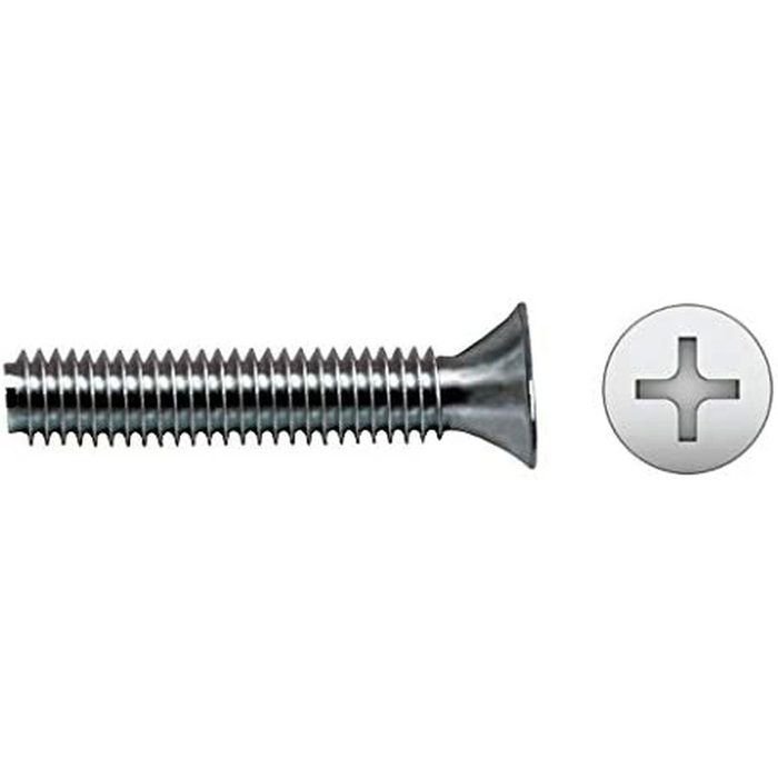 Celo Tornillo métrico avellanado Phillips Ø 5x20mm zincado (Caja 250 unid.) Celo Tornillo métrico avellanado Phillips Ø 5x20mm zincado (Caja 250 unid.)