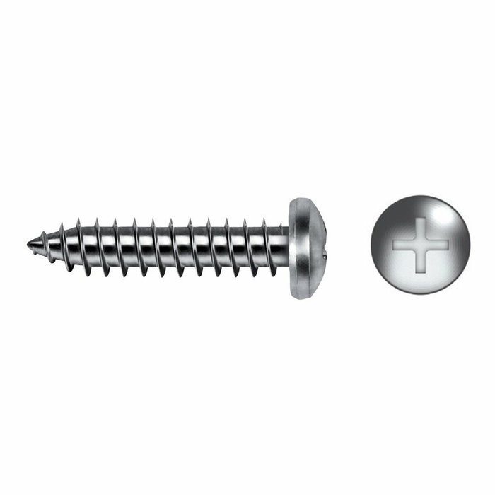 Celo Tornillo para chapa alomada Phillips DIN 7981 3,5x9,5mm zincado (Caja 1000 unid.)