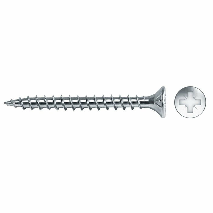 Celo Tornillos para Madera Avellanado Pozidriv 3,5x50mm Zincado+Lubr. (500 unidades) 탈 Celo Tornillos para Madera Avellanado Pozidriv 3,5x50mm Zincado+Lubr. (500 unidades) 탈