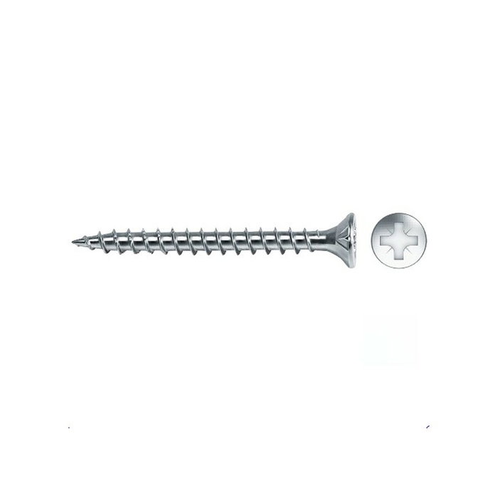 Celo Tornillo para Madera Avellanado Pozidriv Ø4,5x70mm Zincado (200 unidades) Celo Tornillo para Madera Avellanado Pozidriv Ø4,5x70mm Zincado (200 unidades)