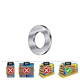 Celo Arandela Lisa DIN 125A Ø12mm Zincada Caja 250 Unidades