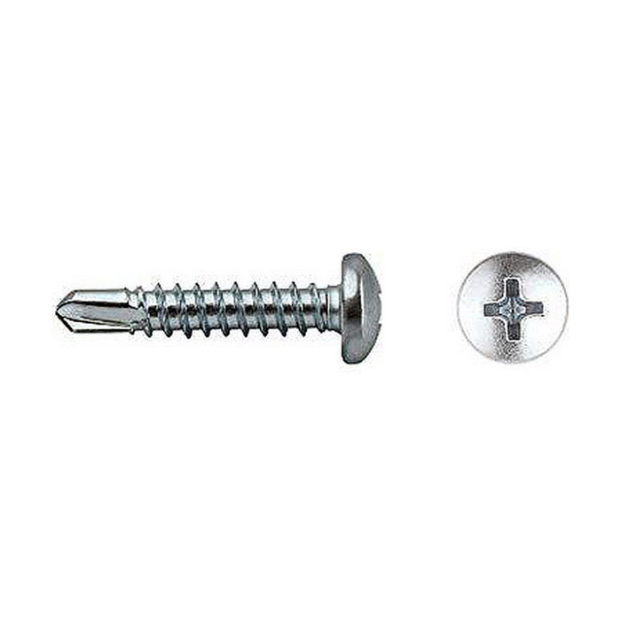 Celo Tornillo Punta Broca Alomada Phillips Ø5,5x63mm Zincado (Caja 100 unid.)