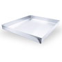 Vaello Bandeja Aluminio Horno 28x42x3,5cm Cromado
