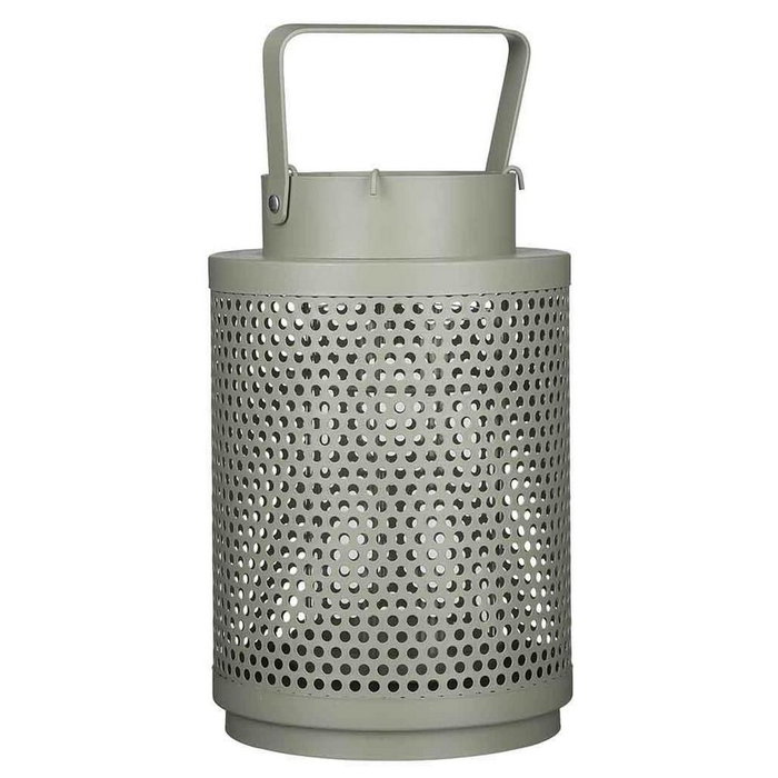 Mica Decorations Farol portavelas Barney verde Ø16x25cm Mica Decorations Farol portavelas Barney verde Ø16x25cm