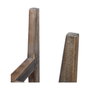 Mica Decorations Soporte de madera para macetas Ascot 48x33x33cm