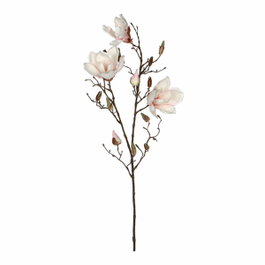 Mica Decorations Rama de magnolia rosa 88 cm