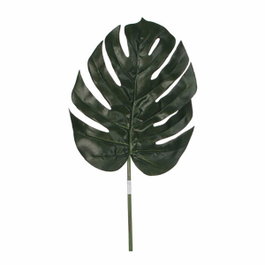 Mica Decorations Hoja de monstera color verde 88 cm