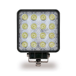 Goodyear Faro de trabajo cuadrado 16 LEDs 48W 3500 lm