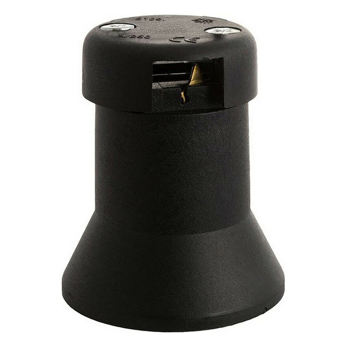 Solera Portalámparas Guirnalda E27 para Cable Plano 5x13mm Negro Solera Portalámparas Guirnalda E27 para Cable Plano 5x13mm Negro