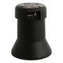 Solera Portalámparas Guirnalda E27 para Cable Plano 5x13mm Negro