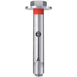 Fischer Anclaje metálico FSL 8 acabado hexagonal M6 x 45 mm, bolsa 4 uds