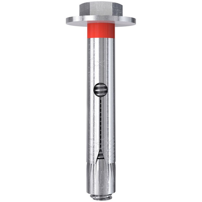 Fischer Anclaje metálico FSL 8 acabado hexagonal M6 x 45 mm, bolsa 4 uds Fischer Anclaje metálico FSL 8 acabado hexagonal M6 x 45 mm, bolsa 4 uds