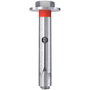Fischer Anclaje metálico FSL 8 acabado hexagonal M6 x 60 mm, bolsa 4 uds