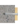 Fischer Tacos clavo ø5 x 30 mm con tornillos cabeza avellanada ø3,5 x 38 mm, 100 uds
