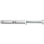 Fischer Tacos clavo ø6 x 80 mm con tornillos cabeza avellanada ø4 x 88 mm, 50 uds