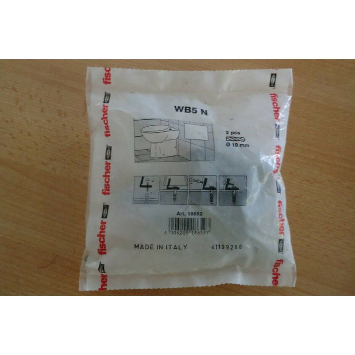 Fischer Fijación sanitario WB 5 N 18652