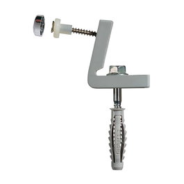 Fischer Fijación Sanitario WB N 18652 Juego Completo Instalación Rápida Inodoros Bidets Pedestal Acero