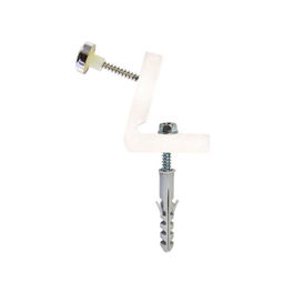 Fischer 548413 Conjunto Tornillos Sanitario Interno con anclajes de expansión, juntas de nylon y acero