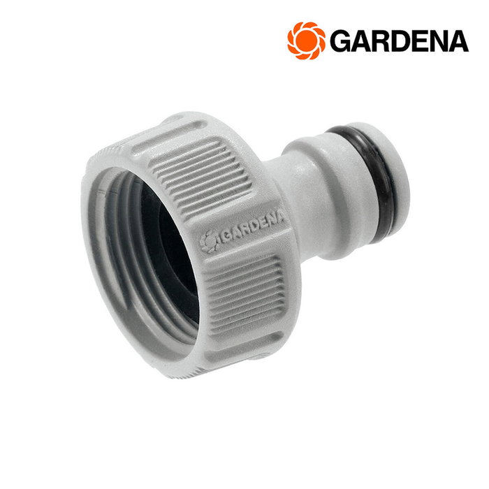 Gardena Conector roscado hembra 3/4 pulg Gris Gardena Conector roscado hembra 3/4 pulg Gris
