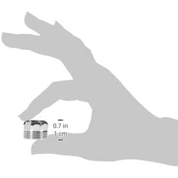 Gardena Adaptador de rosca macho ø26,5 mm (3/4) a hembra M22x1 mm para grifo de cocina o baño Gardena Adaptador de rosca macho ø26,5 mm (3/4) a hembra M22x1 mm para grifo de cocina o baño