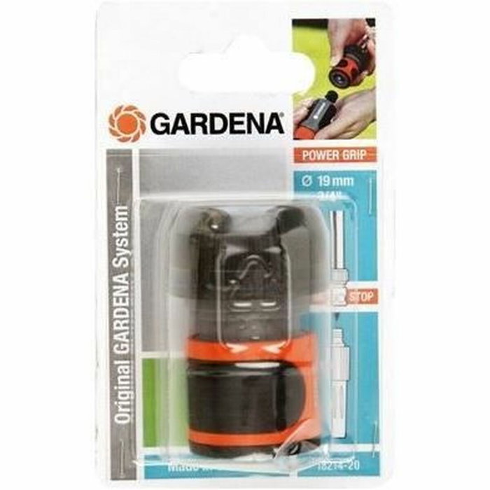 Gardena Acoplamiento Aquastop para manguera 19 mm (3/4 pulg) Gardena Acoplamiento Aquastop para manguera 19 mm (3/4 pulg)