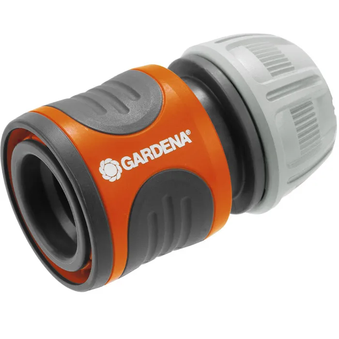 Gardena Conector rápido de manguera 1/2 pulg - 5/8 pulg, gris/naranja Gardena Conector rápido de manguera 1/2 pulg - 5/8 pulg, gris/naranja