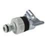 Gardena Conector rápido con abrazadera para grifos sin rosca Ø 14 - 17 mm, Gris