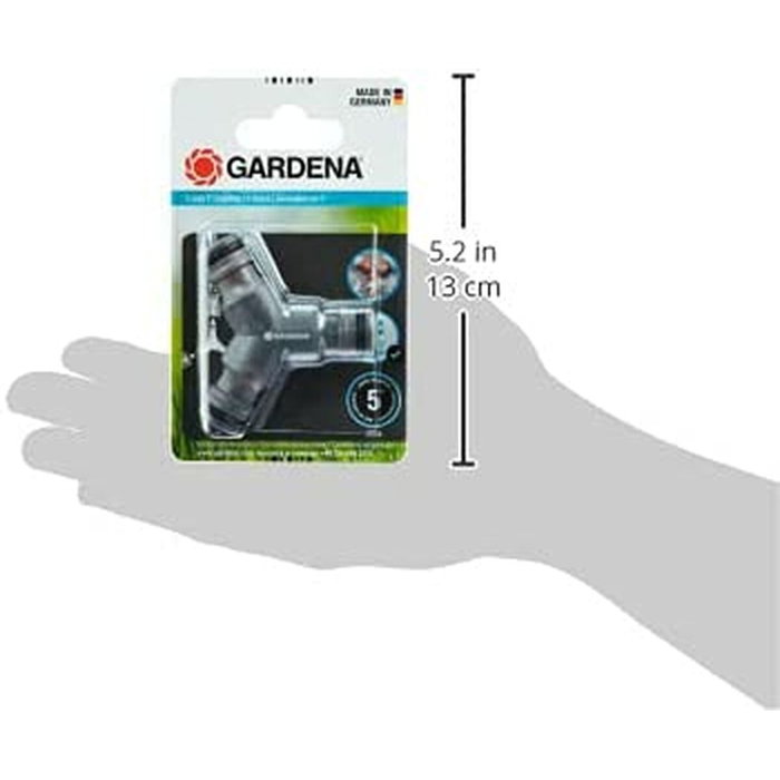 Gardena Manguito de derivación de 3 vías ½ pulg - ¾ pulg