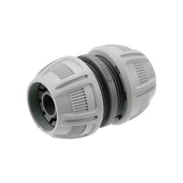 Gardena Reparador de Manguera ½ pulg - 5/8 pulg, Unión para Manguera de Polipropileno Gris, Anti-hielo, Anti-UV, Blister