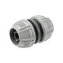 Gardena Reparador de Manguera ½ pulg - 5/8 pulg, Unión para Manguera de Polipropileno Gris, Anti-hielo, Anti-UV, Blister