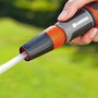 Gardena Lanza de Riego Pulverizador 4 en 1 Regulable, Blíster, Gris/Naranja, Polipropileno, Anti-hielo, Tratamiento Anti UV