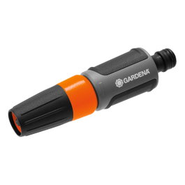Gardena Lanza de riego regulable 4 en 1, blíster, Gris / naranja