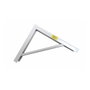 Fepre Escuadra Robusto Acero Blanco 18 x 20 cm 300 kg
