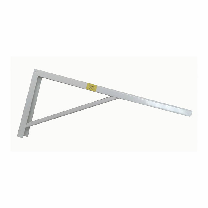 Fepre Escuadra de acero robusto blanco 18 x 40 cm Fepre Escuadra de acero robusto blanco 18 x 40 cm