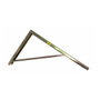 Fepre Escuadra de acero robusto bicromatado 30 x 50 cm, alta resistencia 500 kg