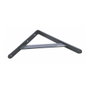 Escuadra de acero Fortex 20 x 25 cm gris plata 300 kg