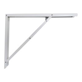 Fepre Escuadra Plegable Abat-plan Acero Blanco 40 x 52 cm Alta Resistencia