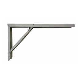 Fepre Escuadra de Acero Plegable Abatible Plata 30 x 52 cm Alta Resistencia