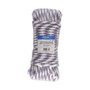 Edm Cuerda driza de poliéster de alta tenacidad tricolor de 8 mm x 20 m
