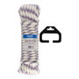Edm Cuerda driza de poliéster alta tenacidad tricolor 10 mm x 10 m